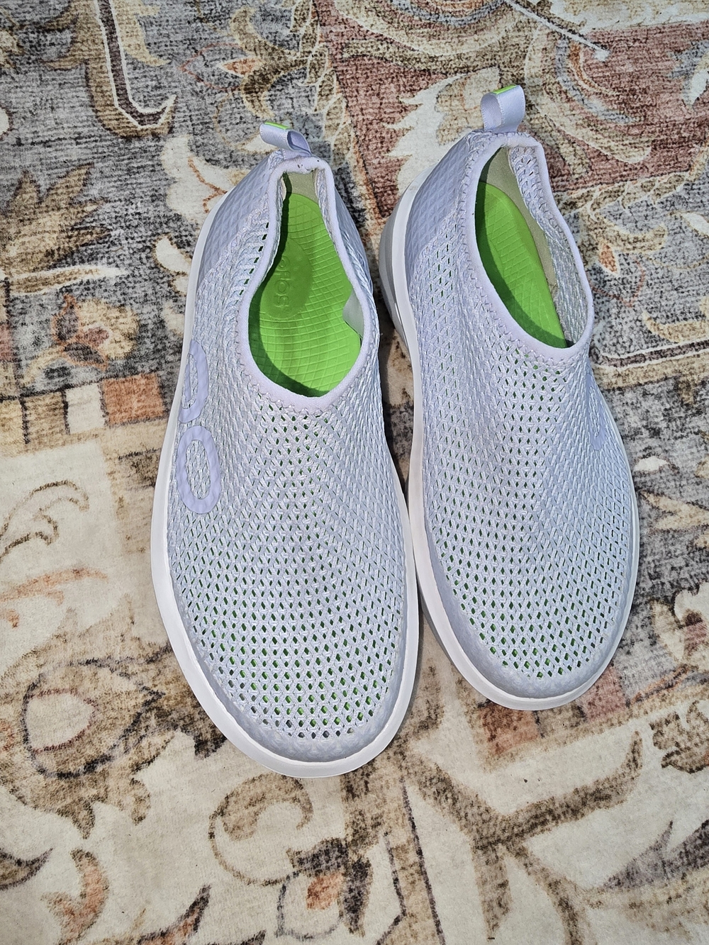 Oofos Oomega Chukka Lightweight Slip-On Mesh Sneakers